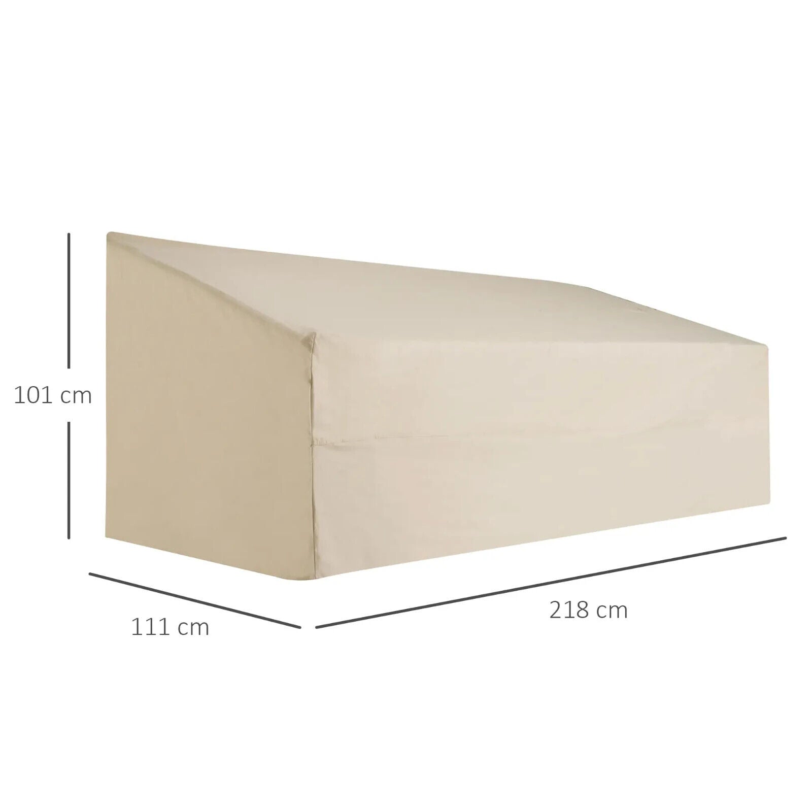 Waterproof 600D Oxford Furniture Cover Outdoor Garden Protector for 3 Sofa Seats - Home and Garden Furniture Shop - #rustic - furniture#