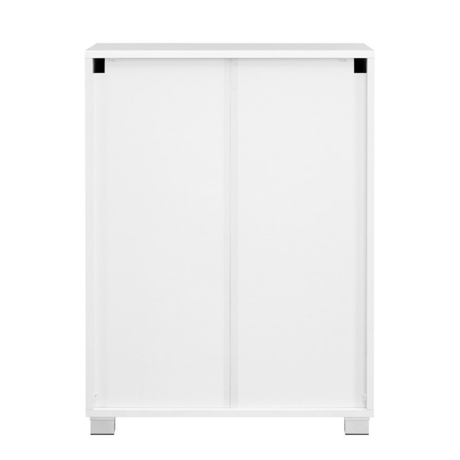 White Bathroom Floor Cabinet Freestanding 2 Doors Drawer Cupboard Storage Shelf - Home and Garden Furniture Shop - #rustic - furniture#