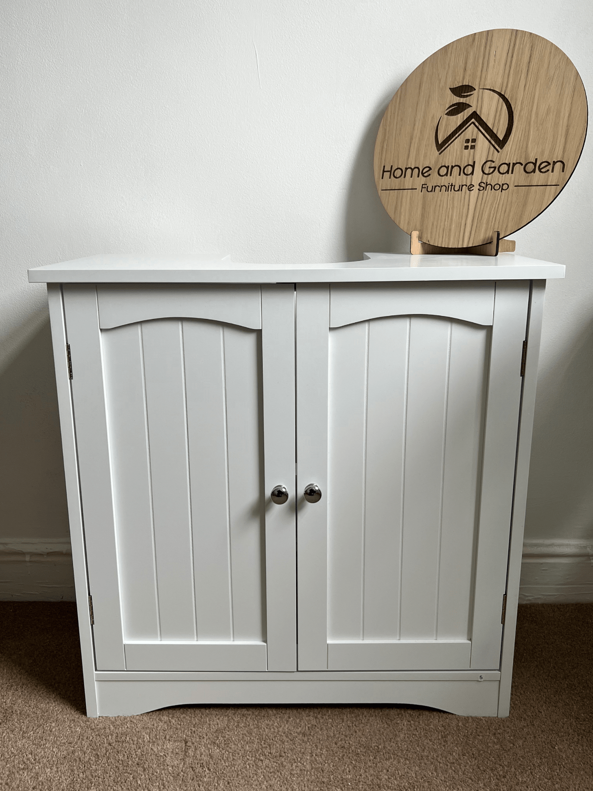 White Bathroom Under Sink Cabinet Basin Storage Unit Floor Cupboard Furniture - Home and Garden Furniture Shop - rustic - furniture