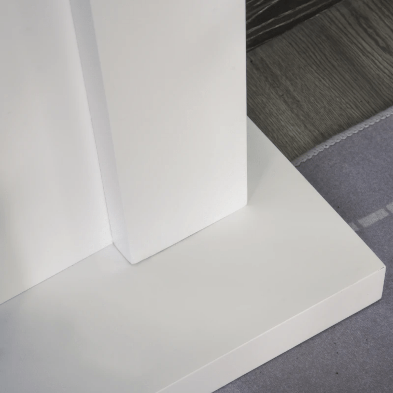 White Electric Fireplace Heater Mantelpiece Surround Set LED Flames Remote Timer - Home and Garden Furniture Shop - rustic - furniture