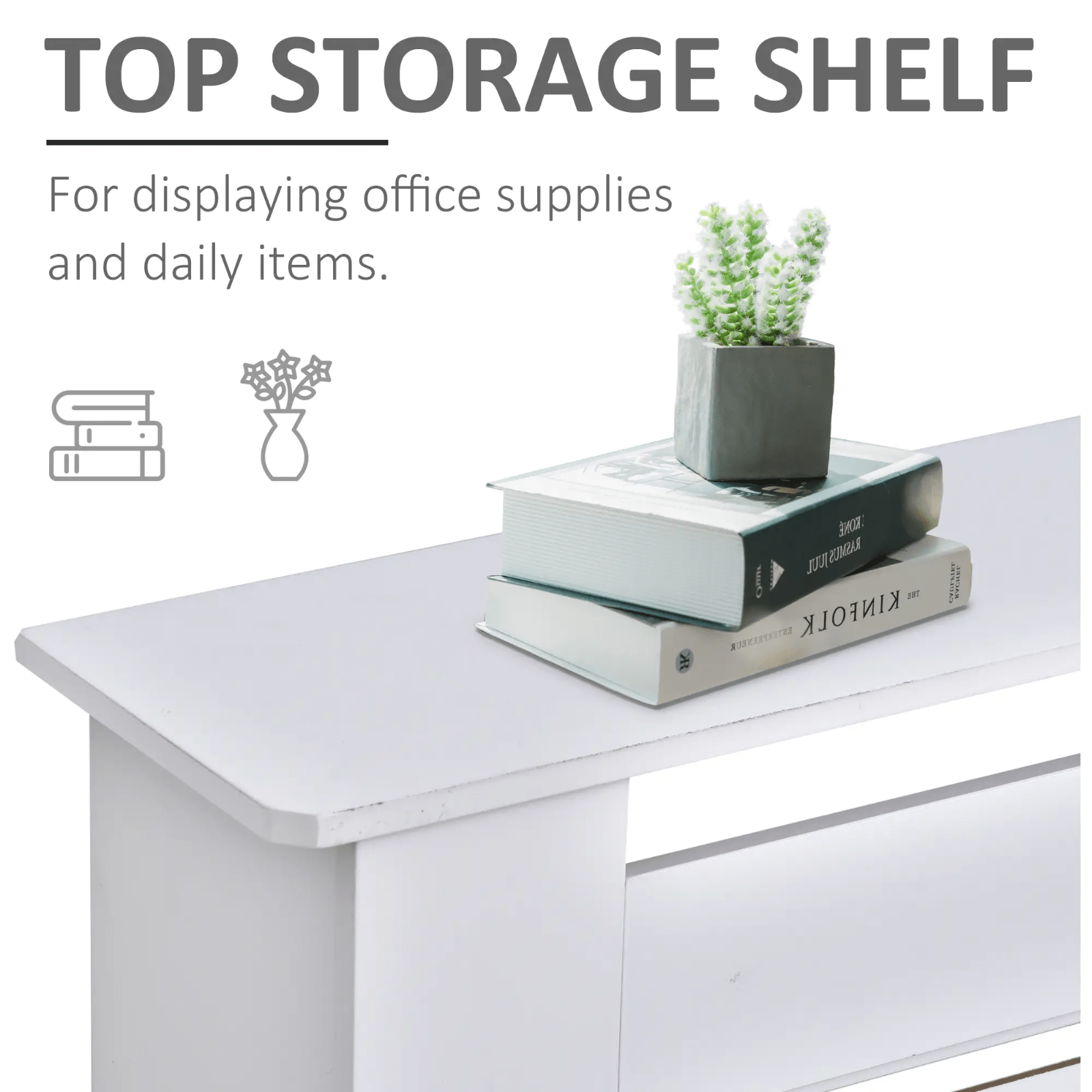 White Extendable Radiator Cover Cabinet Shelving Slatted Design MDF Living Room - Home and Garden Furniture Shop - rustic - furniture