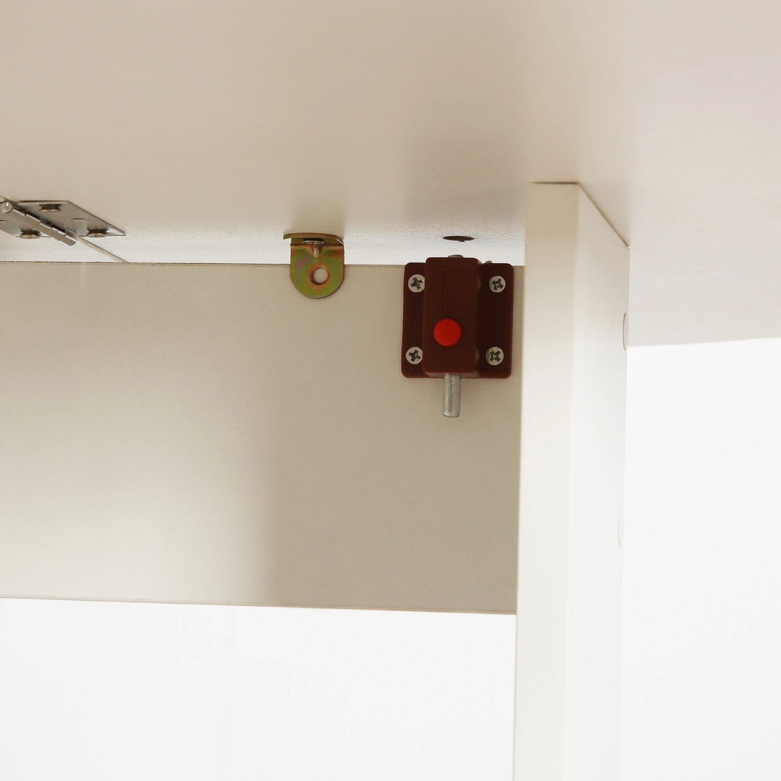 White Folding Dining Table Drop Leaf Small Extendable Kitchen Table Space Saving - Home and Garden Furniture Shop - rustic - furniture