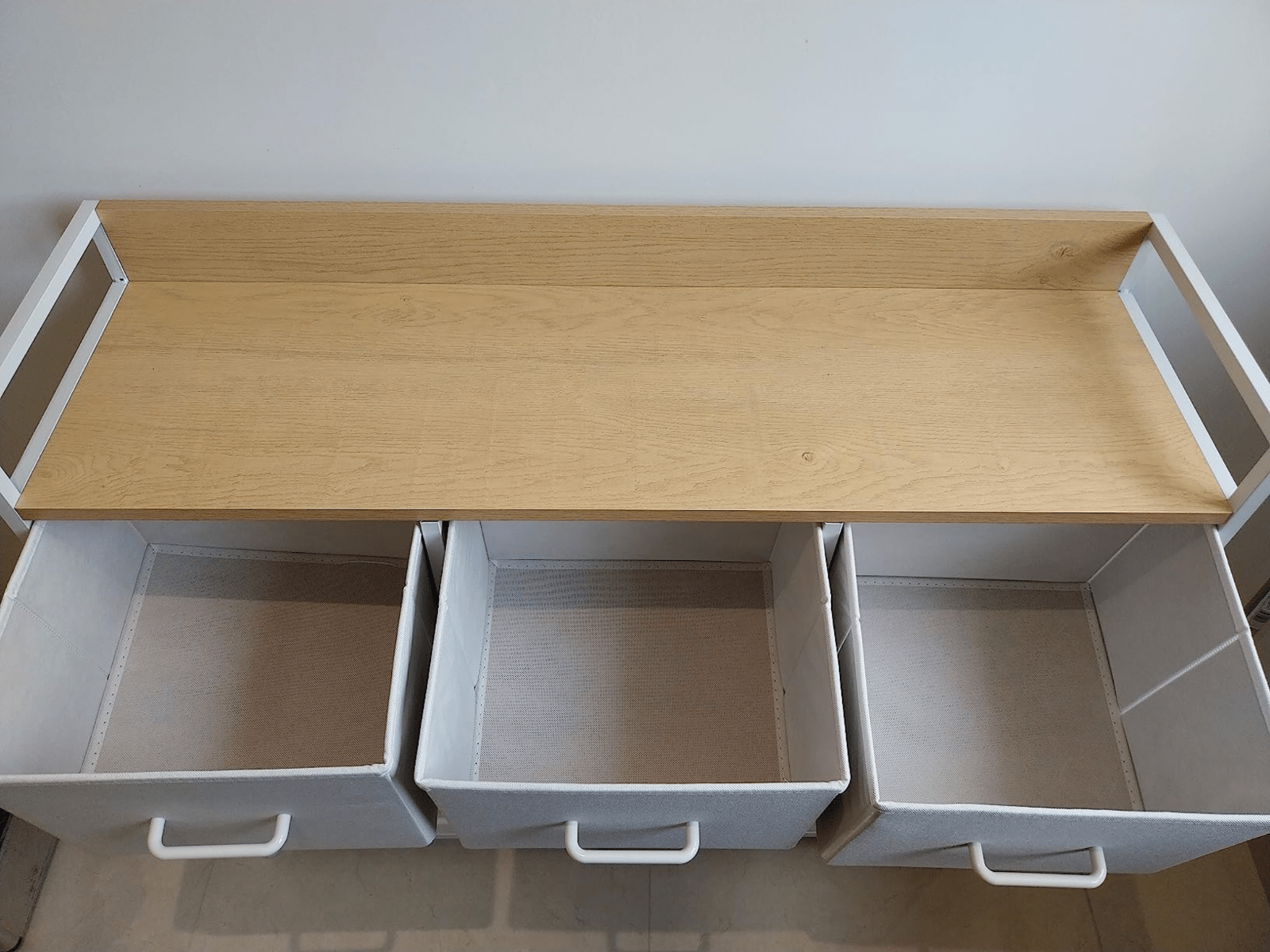 White Large Chest of Drawers 7 Bedroom Furniture Vintage Dresser Metal Storage - Home and Garden Furniture Shop - rustic - furniture