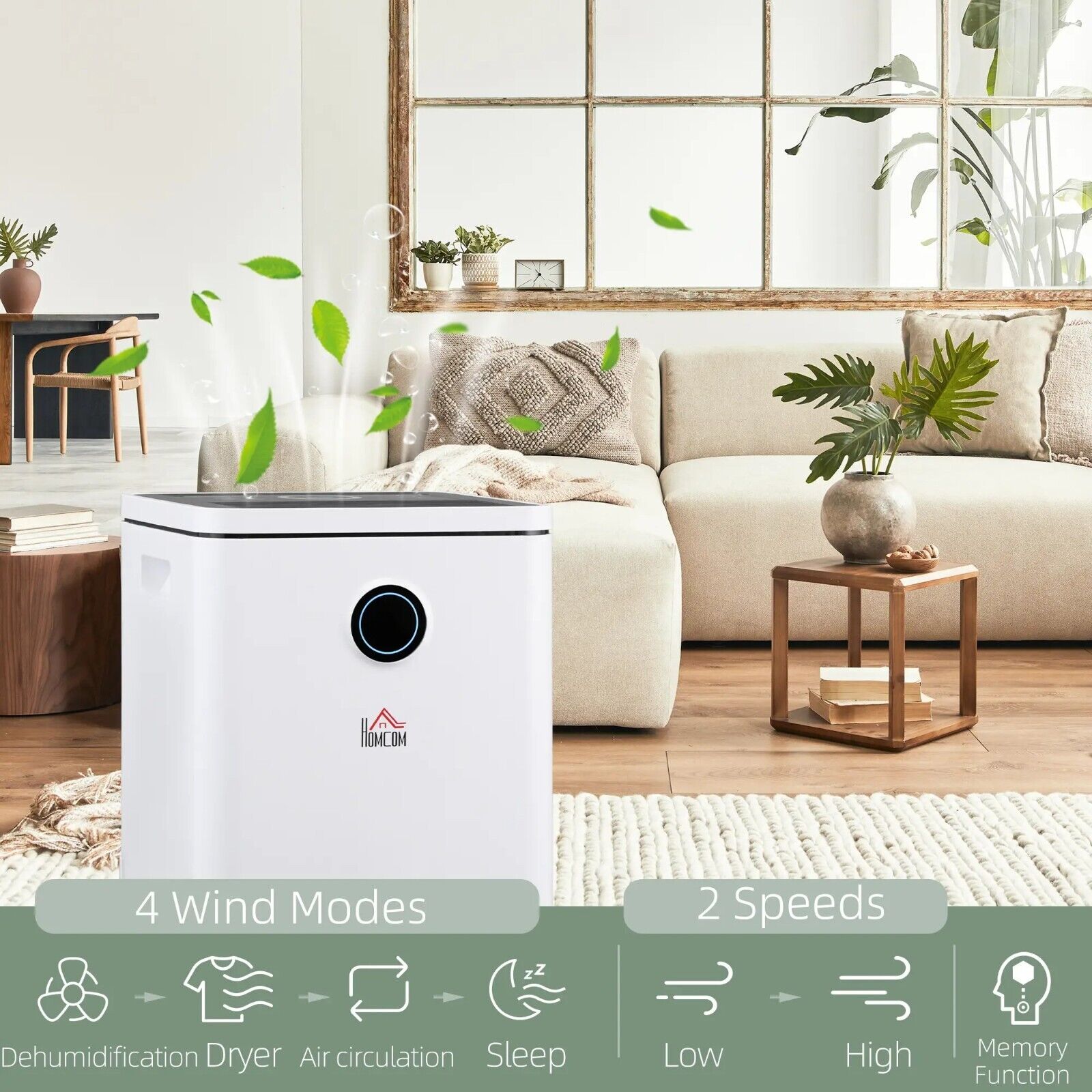 WiFi Smart Dehumidifier 10L Day 2.5L Portable Quiet Air Dehumidifier Laundry Wet - Home and Garden Furniture Shop - #rustic - furniture#