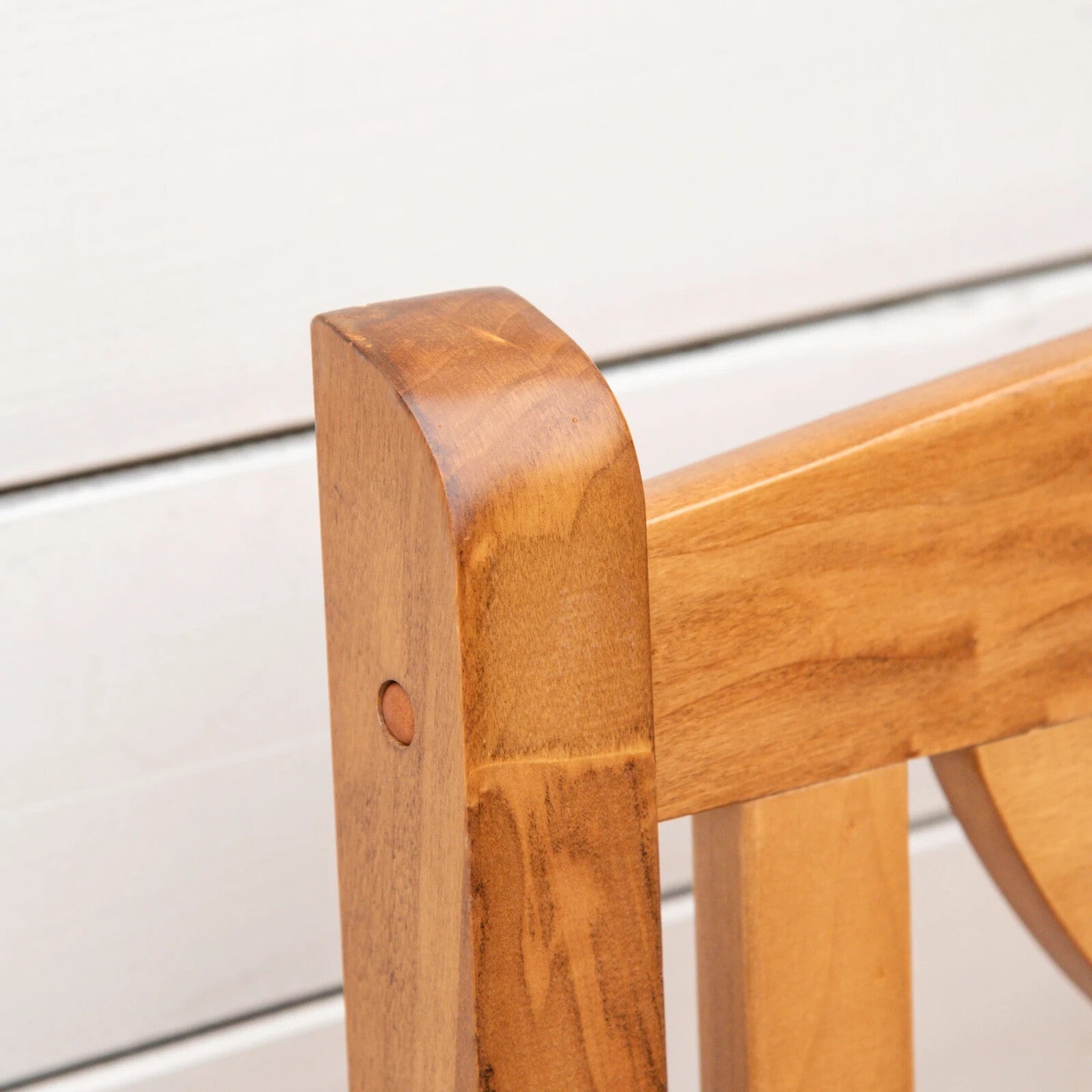 Wooden Garden Bench 2 Seater Outdoor Patio Loveseat for Porch Yard Lawn Decking - Home and Garden Furniture Shop - rustic - furniture