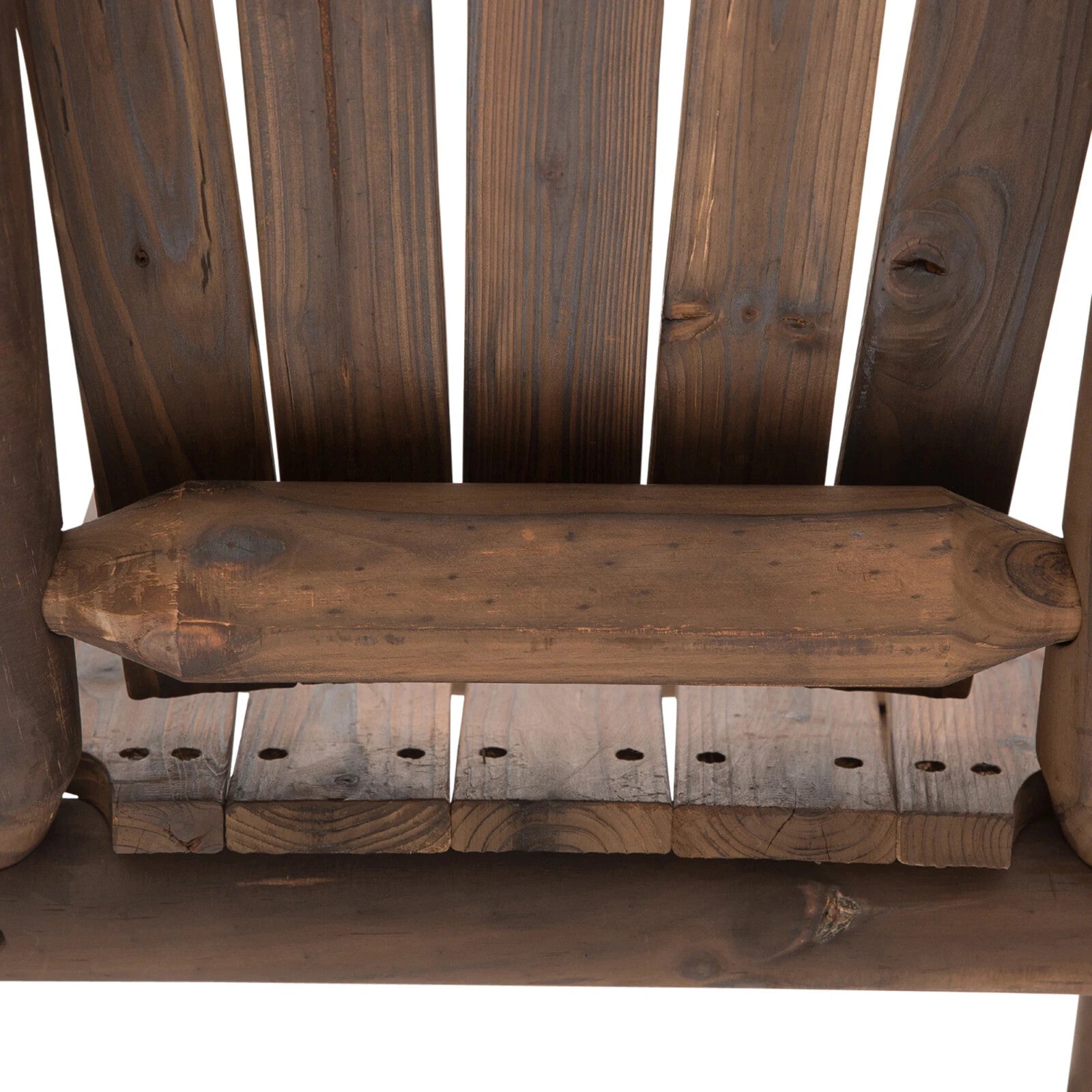 Wooden Patio Bench 2 Seater Loveseat Coffee Table Garden Chair Outdoor Furniture - Home and Garden Furniture Shop - rustic - furniture