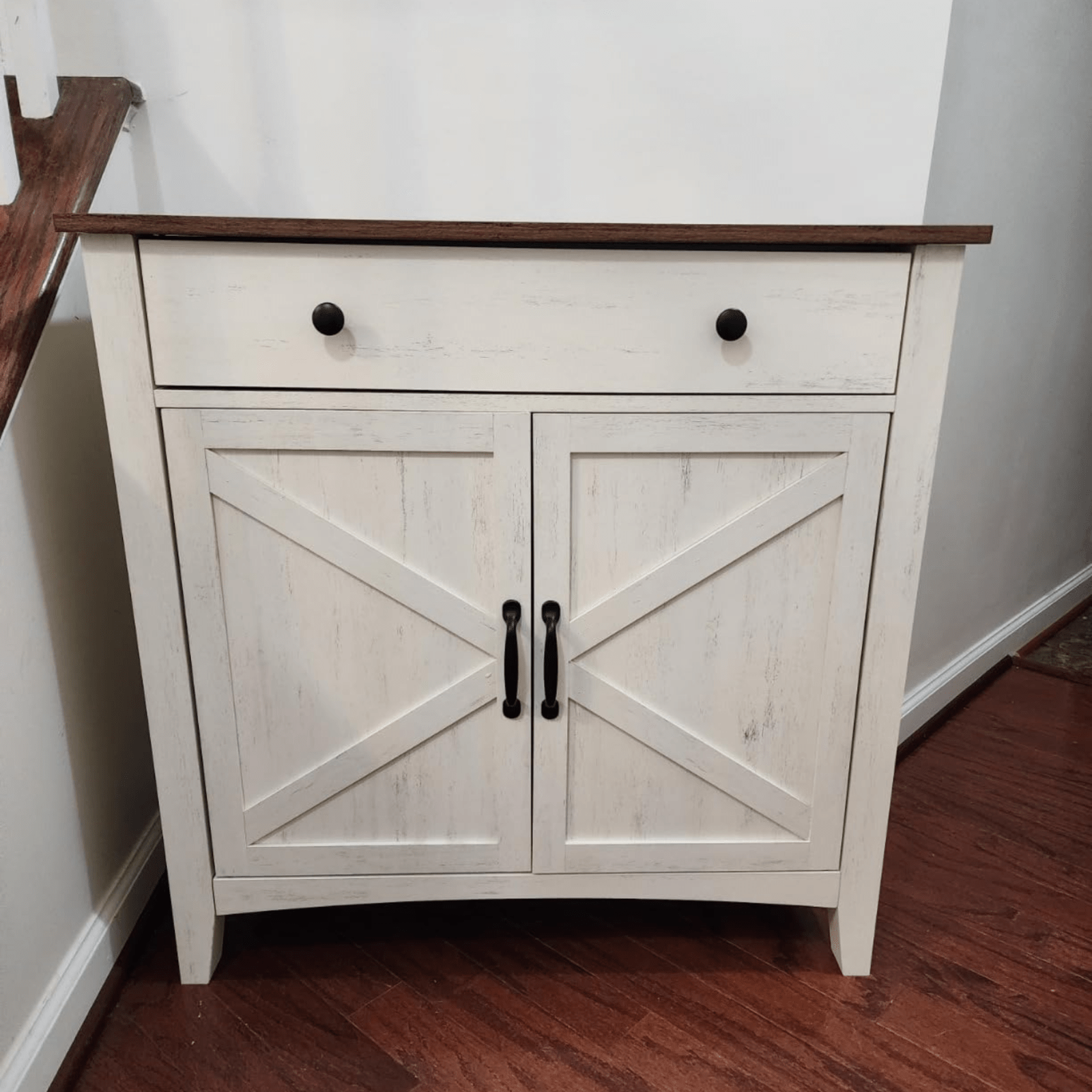 Wooden Rustic Sideboard Cupboard Farmhouse Side Cabinet Shabby Chic Kitchen Unit - Home and Garden Furniture Shop - rustic - furniture